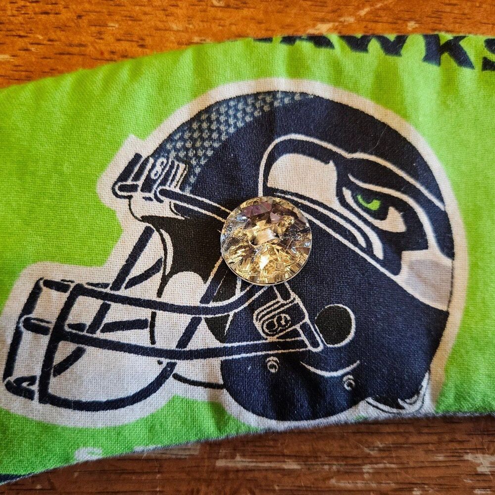 Seattle Seahawks Hand Made Coffee Cup Cozie Wrap